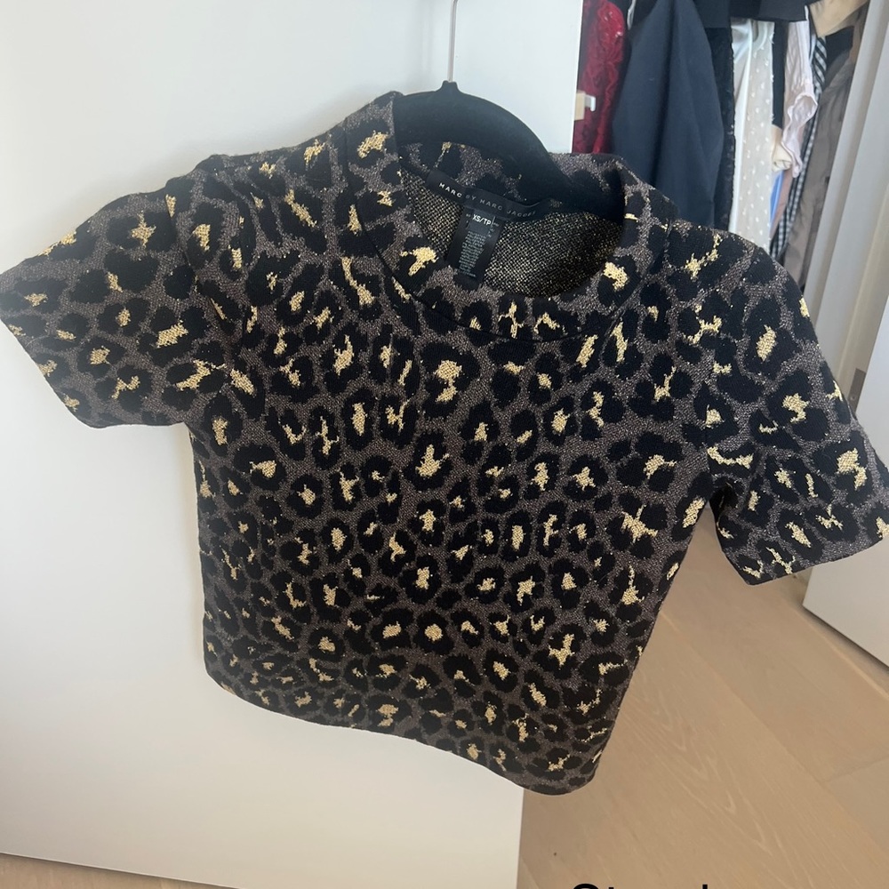 Marc Jacobs leopard sweater